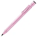 Lamy safari lightrose Druckbleistift - klassischer Minenbleistift mit ergonomischem Griff & Gehäuse aus ASA-Kunststoff - Bleistift mit Feinstrichmine M 41 in Strichbreite 0,5 mm & Radiertip