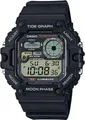 Casio Digitaluhr WS-1700H-1AVEF Fishing Timer Mondphasenanzeige