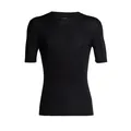 Icebreaker Men 175 Everyday SS Crewe Black (S)