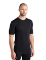 Icebreaker Herren Funktionsshirt 175 Everyday SS Crewe Merino Baselayer, Black, S, 104482
