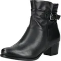 Caprice Stiefelette Stiefelette Leder - Schwarz - 36