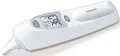 BEURER Ohr-Fieberthermometer FT 58 mit Signalton bei Messende, Infrarot-Messtechnik, Hygienische Messung dank Abwurf der Schutzkappe ohne Hautkontakt