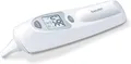 Beurer Ohrthermometer FT 58 Fieberthermometer, silber/weiß