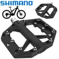 Shimano Fahrrad MTB Trekking Plattform Flat leichte Pedale PD-GR400 Schwarz