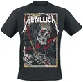 Metallica Death Reaper Unisex T-Shirt schwarz L 100% Baumwolle Band-Merch, Bands