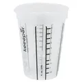 keeeper Messbecher für kleine Mengen, Mit Innenkegel, 250 ml, Mario, Transparent/Schwarz