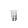 keeeper 1049300115500 Messbecher "Mario" 250 ml, transparent (1 Stück)