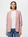 pieces Blusenblazer PCBOSELLA 3/4 BLAZER NOOS Materialmix, regular fit