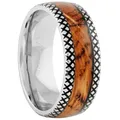 HOLZKERN Herrenring Sumo Whiskeyholz/Wolfram sumo-whiskey-wolfram Ringgröße 60/19,1