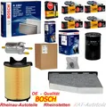 BOSCH Inspektionspaket VW AUDI SEAT SKODA 1.6 BGU BSE BSF CCSA CMXA CCSA CHGA