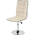 MCW Esszimmerstuhl C41 2er-Set Creme Kunstleder
