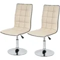 MCW Esszimmerstuhl, Beige, Textil, 43x103x54 cm, Esszimmer, Stühle, Esszimmerstühle, Vierfußstühle