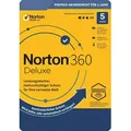 Norton 360 Deluxe, 50 GB Cloud-Backup, 5 Geräte 1 Jahr KEIN ABO