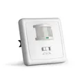 SEBSON Bewegungsmelder Innen Unterputz, LED geeignet, Wand Montage, IR Sensor programmierbar - passend für Hohlraumdose 68x47mm - Reichweite 9m/160°