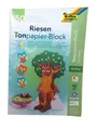 Folia ® Riesen Tonpapier - Block, 24 x 34 cm, 130 g/m², 50 Blatt, 25 Farben, 655
