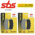 SBS 841DC Kit BREMSBELÄGE Anteriori Dual Carbon Kawasaki H2R 1000 Ninja 2018