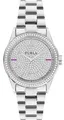 FURLA Damen Armbanduhr Datum klassisch Quarz Edelstahl R4253101515