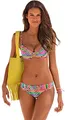 Olympia Damen Bügel Bikini (Cup B) (Bunt, 38 (75))