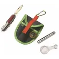 HABA 1300319001 - Terra Kids Forschertasche, mit Taschenmesser, LED-Leuchte, Lupe und Kompass
