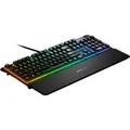 APEX 3, Gaming-Tastatur schwarz, DE-Layout, Rubberdome