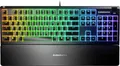 Steelseries Apex 3 USB Gaming-Tastatur Deutsch, QWERTZ Schwarz Beleuchtet, Handballenauflage