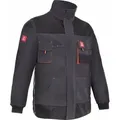 Arbeitsjacke Sicherheitsjacke Bundjacke Arbeitskleidung JACKE URGENT (URGA-J) Gr. 48 - Schwarz - 48
