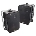 3-Wege-Boxen mit Halterung, Lautsprecher mit Wandhalterung, 120 Watt, Paarpreis