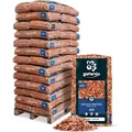 Galamio - Holzhackschnitzel Orange 60l X 39 Sack 2340l