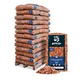 GALAMIO® Holzhackschnitzel orange 5–60 mm - 2340L (39 × 60L) – Öko Bodenschutz