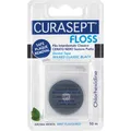 CURASEPT Floss Dental Tape gewachst, Classic Black Mint, mit CHX, 50 m