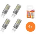 4 x OSRAM Superstar LED G9 PIN dimmbar Stiftsockel 4,4W wie 40W warmweiß