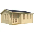 LASITA MAJA Gartenhaus SRI LANKA, BxT: 600x522 cm, (Set, inkl. Fussbodenbretter zum verlegen) beige