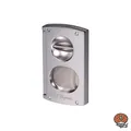 ST Dupont Zigarrencutter, Doppelklinge 23mm Schnitt, V-Cut, Chrom