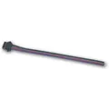 world-trading-net 5er Pack AMP-Stecker Schwarz 4-polig 15cm RGB