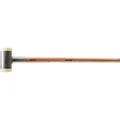 SUPERCRAFT-Vorschlaghammer, rückschlagfrei, mit Hickorystiel, Ø 100 / 7 kg, Nylo