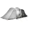 Jack Wolfskin Zelt Great Divide RT komfortable Stehhöhe 4 bis 6 Personen Familienzelt, Slate Grey, ONE Size, 3002432-6046