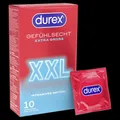 Durex Gefühlsecht Extra Groß XXL 10er Kondome Gefühlsecht XXL