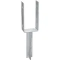Pfostenlasche U-Form zum Einbetonieren 200 mm x 91 mm x 50 mm