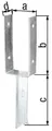 ALBERTS Pfostenträger U-Form T-Eisen 91x200mm feuerverzinkt