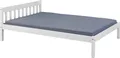 Inter Link Doppelbett VILMAR 140x200 Weiß Massivholz