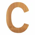 small foot design ABC Buchstaben Bambus C