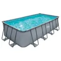 Summer Waves Frame Pool, anthrazit, Grau