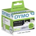 DYMO Etiketten Rolle 1983172 1983172 89 x 36 mm Papier Weiß 260 St. Permanent haftend Versand-Etiketten