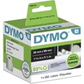 DYMO Original LabelWriter Adressetiketten (Groß) | 36 mm x 89 mm | Rolle mit 260 Etiketten | selbstklebend |für LabelWriter Etikettendrucker und Beschriftungsgerät