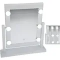 Stellspiegel, mit 6 LEDs