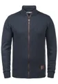 !Solid SDTristian Herren Strickjacke Cardigan Feinstrick Pullover mit Stehkragen Reißverschluss Baumwollmischung Regular fit, Größe:M, Farbe:Insignia Blue Melange (8991)