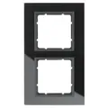 Berker Glasrahmen 10126616 2fach schwarz