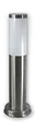 LICHT DISCOUNT 230V LED Standleuchte ST022-450 Moderne Wegleuchte inkl. dimmbarem 9 W E27 Led Leuchtmittel warmweiß für Außenbeleuchtung Outdoor Pollerleuchte Gartenlampe Stehlampe IP44