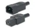 Maxtrack Schuko-Stecker Kaltgeräte-Steckverbinder IEC 320 Stecker & Kupplu