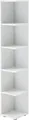 BEGA OFFICE Eckregal Corner Light, mit 5 offenen Fächer, 24x25,7x141 cm